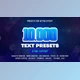 Download Text Presets (Videohive 45231394) - AE Project