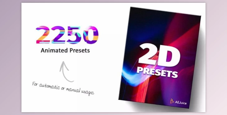 Download AEJuice 2D Animation Presets