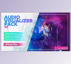Download Audio visualizer pack (Videohive 24622655) - AE Project