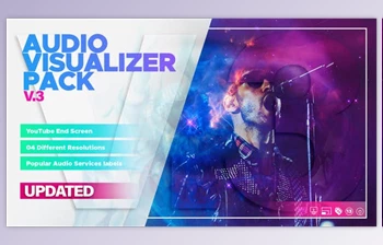 Download Audio visualizer <span class='badge badge-warning'>pack</span> (Videohive 24622655) - AE Project