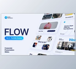 Download Flow - Portfolio Scenes Pack (Videohive 45803682) - AE Project