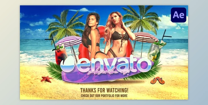 Download Summer Party for After Effects (Videohive 45856910) - AE Project