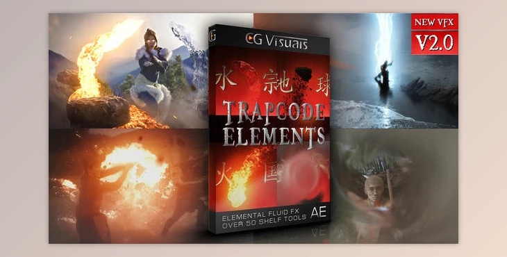 Download Trapcode Elements: FX Suite V1.2 (Videohive 21700111) - AE Project