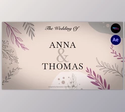 Download Wedding Invitation 2.0 (Videohive 45739014) - AE Project