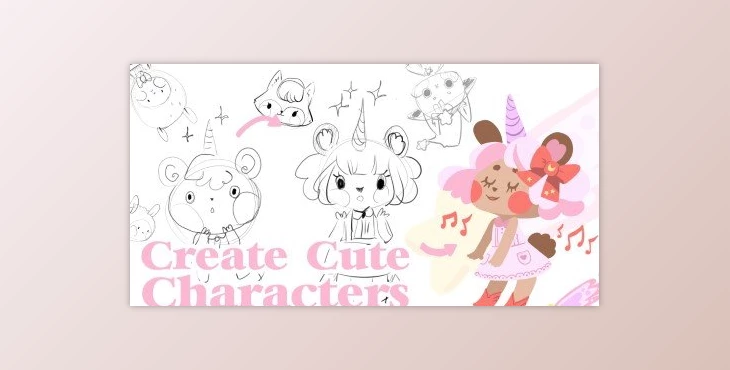 Download Learn to Draw Cute Kawaii Characters for Your Own Enjoyment or Product Designs