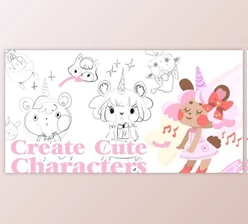 Download Learn to Draw Cute Kawaii Characters for Your Own Enjoyment or Product Designs