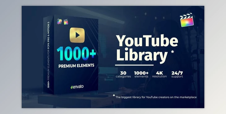 Download YouTube Pack – Final Cut (Videohive 30508401)