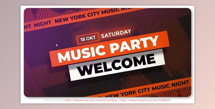 Download Hip Hop Music Introduction (Videohive 45789127) - AE Project