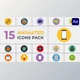 Download Icons Pack for After Effects (Videohive 45731326) - AE Project