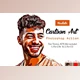 Download Realistic Cartoon Art Photoshop Action Creativemarket - 16530456