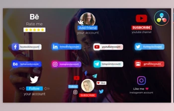 Download Social <span class='badge badge-warning'>Media</span> Subscribers for DaVinci Resolve (Videohive 44544578)