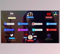 Download Social Media Subscribers for DaVinci Resolve (Videohive 44544578)