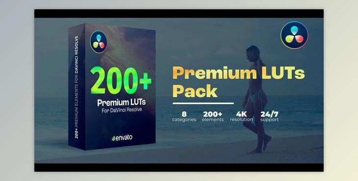 Download LUTs Pack | DaVinci Resolve (Videohive 43337012)