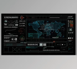 Download HUD700 Screen MAP1 (Videohive 45896334) - AE Project