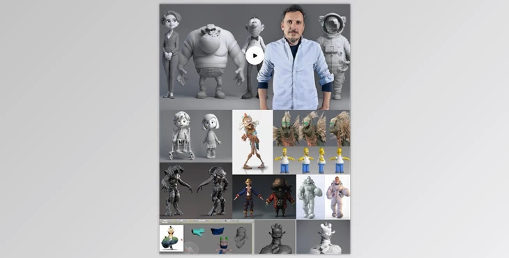 Download Domestika – Professional Modelling of 3D Cartoon Characters