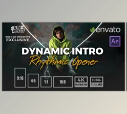 Download Dynamic Intro – Rhythmic Opener – Rhythm Slideshow (Videohive 44828604) - AE Project