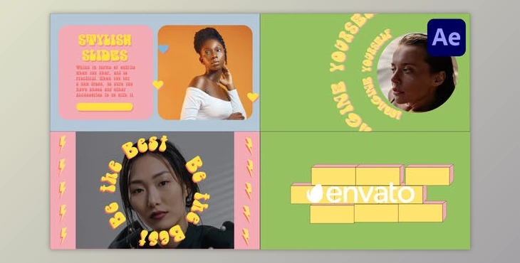 Download Abstract Vintage Slideshow for After Effects (Videohive 45936427) - AE Project