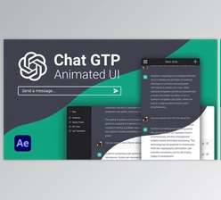 Download AI Chat GPT UI (Videohive 45934455) - AE Project