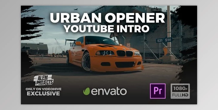 Download Youtube Intro – Urban Opener (Videohive 45250960) - PR Project
