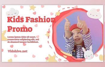 Download <span class='badge badge-warning'>Kids</span> Fashion Promo Sale Slideshow (Videohive 45833265) - AE Project
