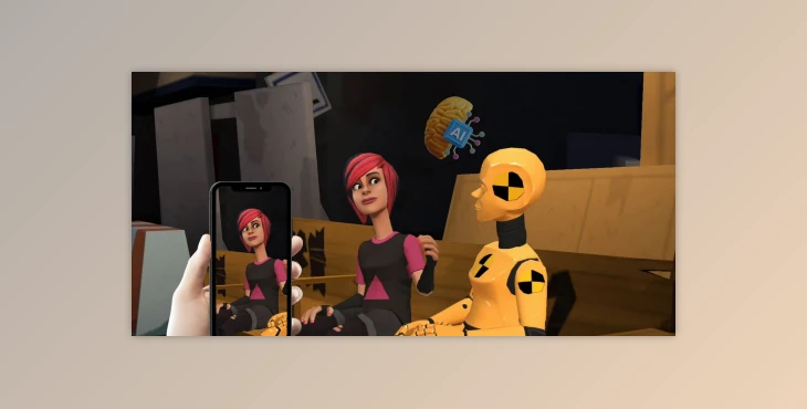 Download Animated stories based on AI Script and Voiceover