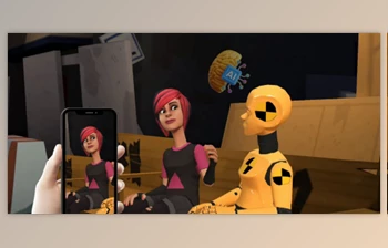 Download Animated stories based on AI Script and Voiceover