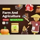 Download 3D Farm And Agriculture Icon Ui8.net