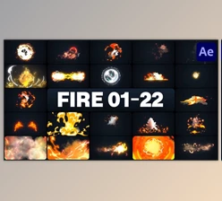 Download Advanced Fire Elements for After Effects (Videohive 45872413) - AE Project