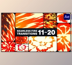 Download Seamless Fire Transitions for After Effects (Videohive 45975493) - AE Project
