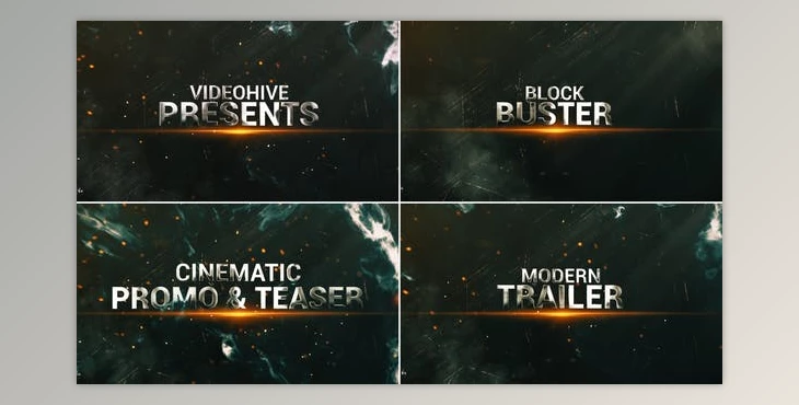 Download Cinematic Trailer Titles (Videohive 45615126) - AE Project