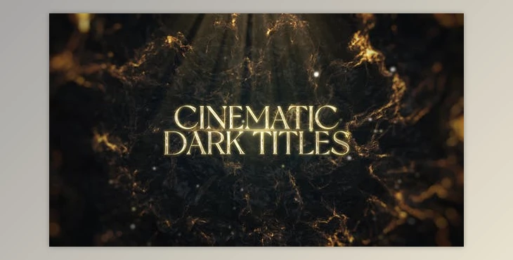 Download Cinematic Dark Titles (Videohive 45189216) - AE Project