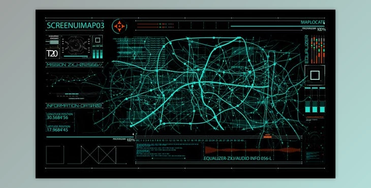 Download HUD700 Screen MAP3 (Videohive 45954415) - AE Project