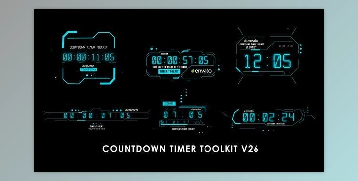 Download Countdown Timer Toolkit V26 (Videohive 46004060) - AE Project