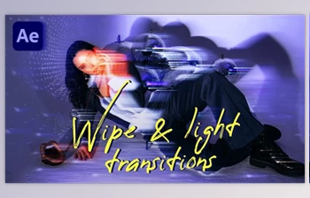 Download <span class='badge badge-warning'>Wipe</span> & Light Transitions (Videohive 46001110) - AE Project