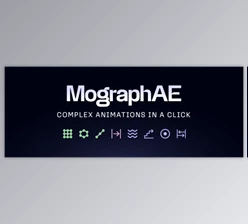Download Aescripts MographAE v1.7 (Win, Mac)