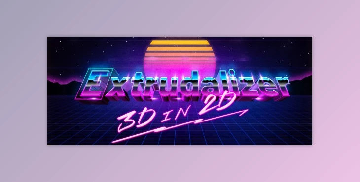 Download Aescripts Extrudalizer v1.2.1 (Win, Mac)