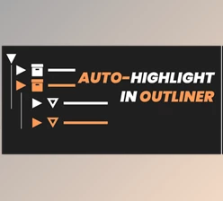 Blender - Download Auto-Highlight in Outliner v3.8.9