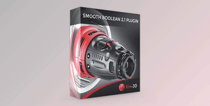 Download KM-3D SmoothBoolean v2.1 for 3ds Max 2015 – 2024