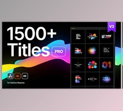 Download Titles Pro DaVinci Resolve (Videohive 34872698)