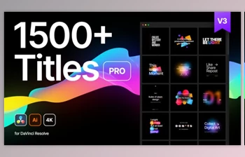 Download Titles <span class='badge badge-warning'>Pro</span> DaVinci Resolve (<span class='badge badge-warning'>Videohive</span> 34872698)