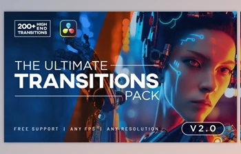Download The Ultimate Transitions <span class='badge badge-warning'>Pack</span> V2 – DaVinci Resolve (Videohive 33870760)