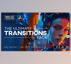 Download The Ultimate Transitions Pack V2 – DaVinci Resolve (Videohive 33870760)