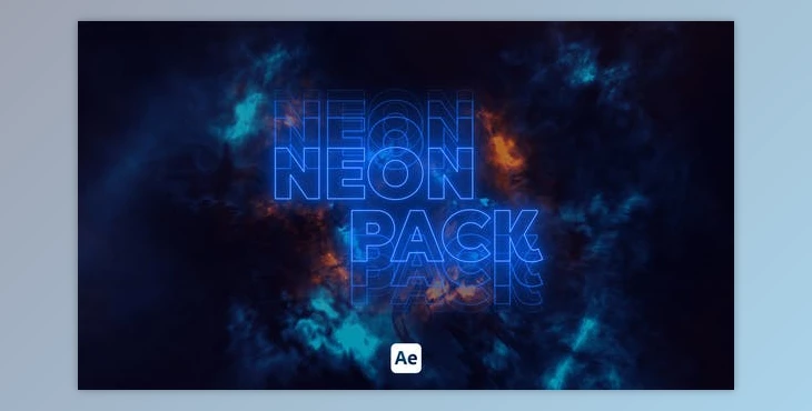Download Kinetic Neon Typo 04 (Videohive 46117786) - AE Project