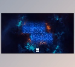 Download Kinetic Neon Typo 04 (Videohive 46117786) - AE Project