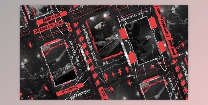 Download Metal Festival Stories (Videohive 45385702) - PR Project
