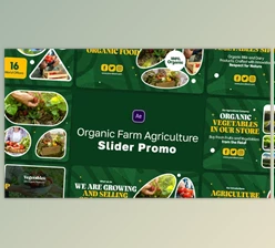 Download Organic Farm Agriculture Slider Promo (Videohive 46116783) - AE Project