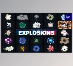 Download Advanced Explosions Pack for After Effects (Videohive 46117909) - AE Project