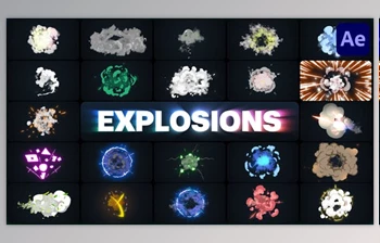 Download Advanced Explosions <span class='badge badge-warning'>Pack</span> for After Effects (<span class='badge badge-warning'>Videohive</span> 46117909) - AE Project