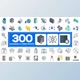 Download 300 Icons Pack – Cyber Security (Videohive 46132378) - AE Project