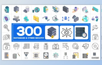 Download 300 Icons <span class='badge badge-warning'>Pack</span> – Cyber Security (<span class='badge badge-warning'>Videohive</span> 46132378) - AE Project